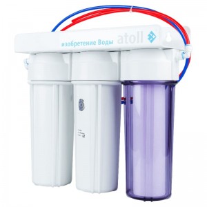 Проточный питьевой фильтр атолл D-31 (Патриот)